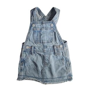 Old Navy Light Blue Denim Overall Skirt for Kids